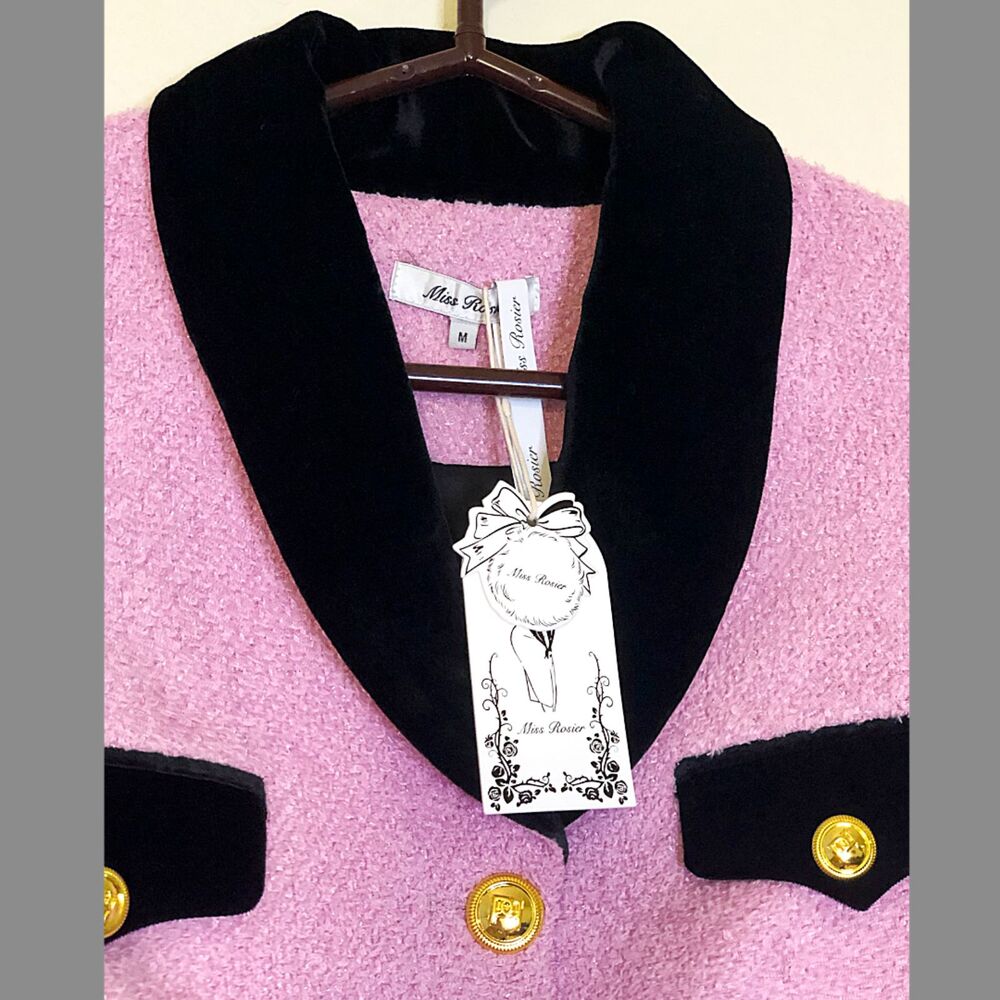 NWT 2pc Miss Rosier Emma Two-Piece Blazer and Skirt Set, Sz M, S - Picture 4 of 12